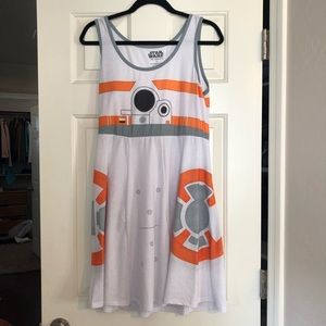 Star Wars BB-8 themed dress